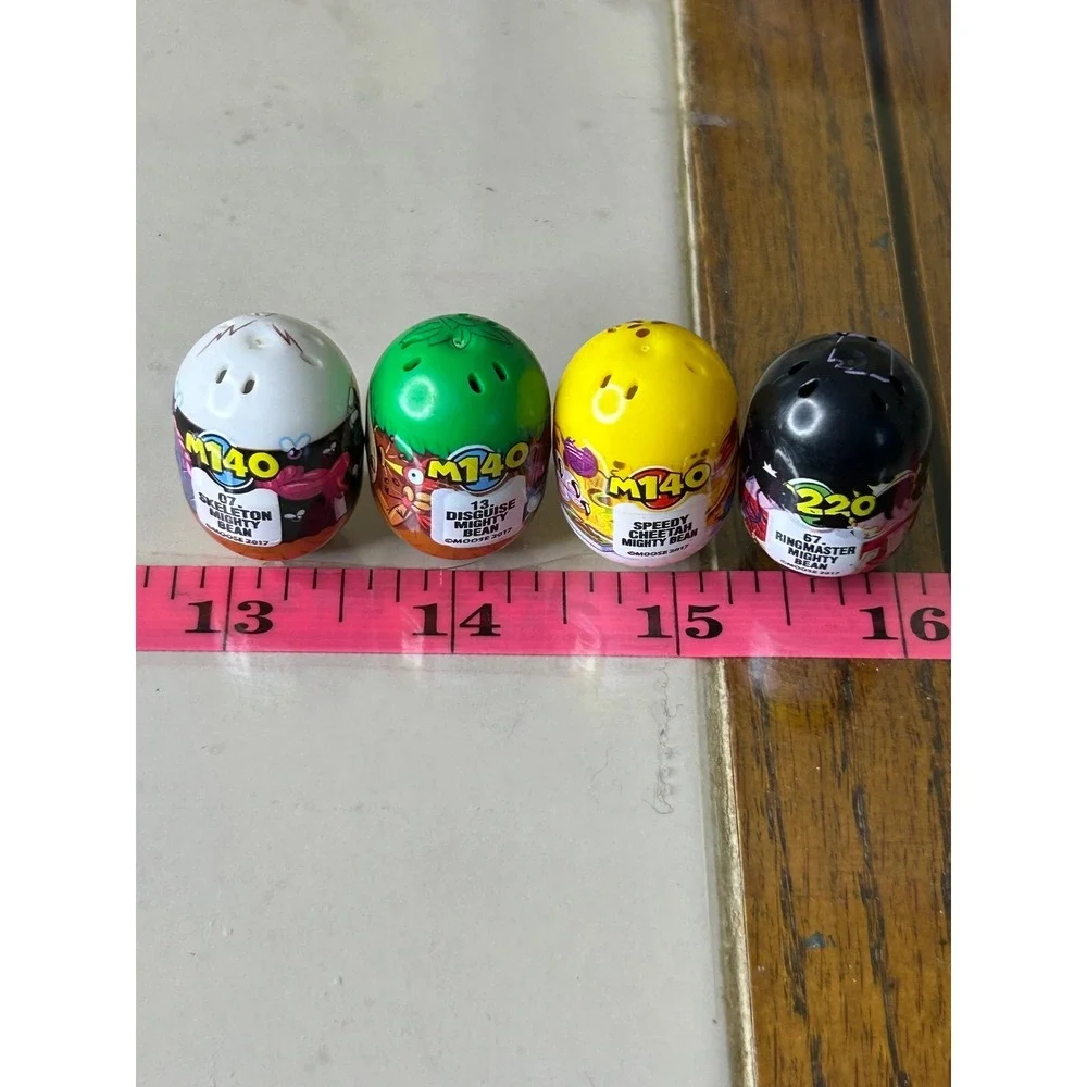 Mighty Beanz M140 Lot of 4 Figure Collectible‎ Bean Toys